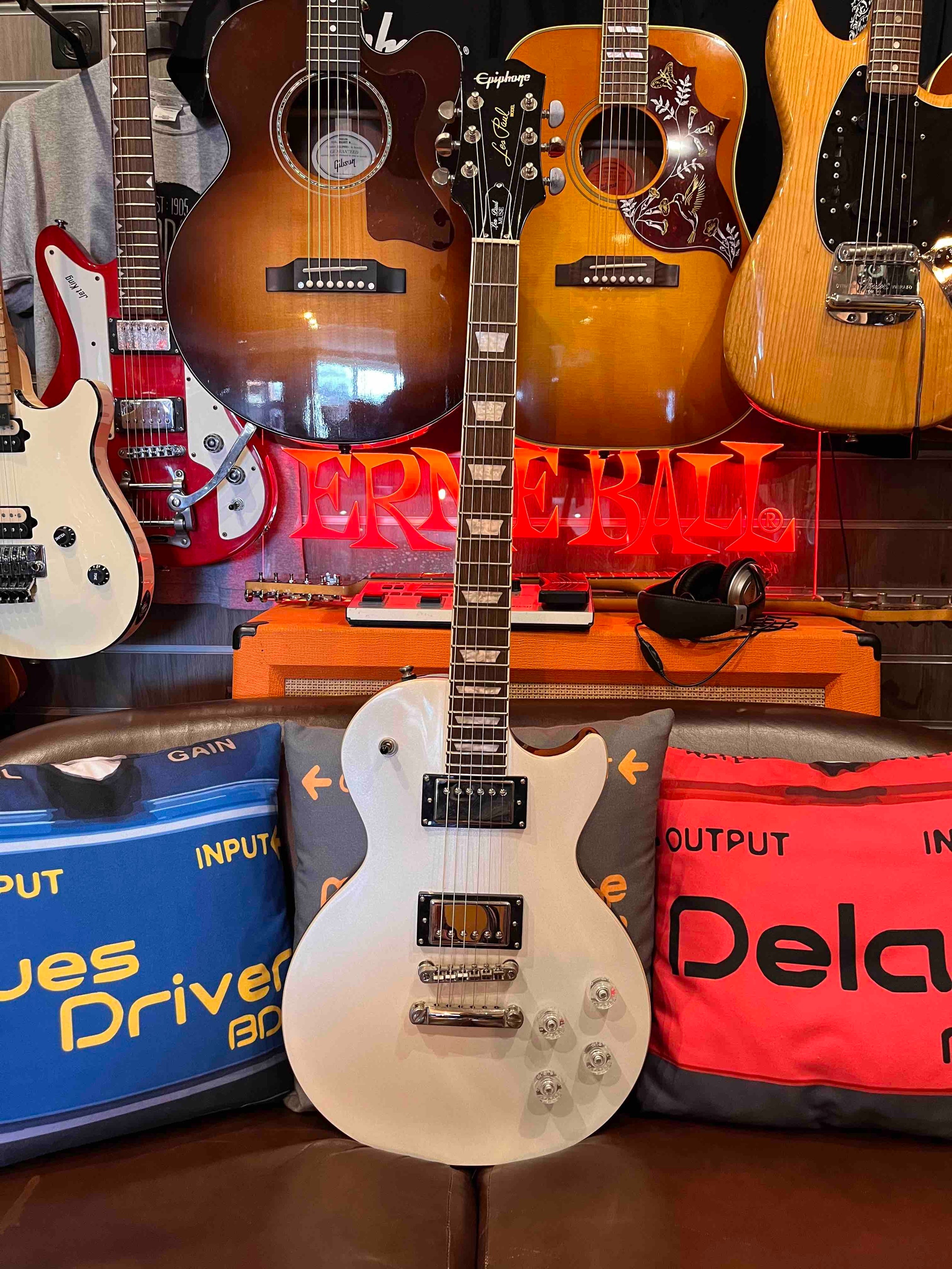 Epiphone Les Paul MUSE Pearl White Metalic